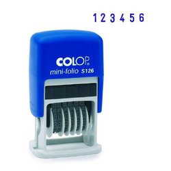 Мини-нумератор ручной Colop S126 6-разрядный